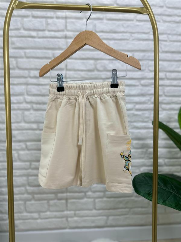 Erkek Çocuk Adids Lion Şortlu Takım