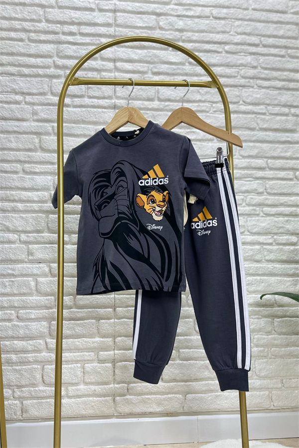 Erkek Çocuk Antrasit Adids Lion Takım