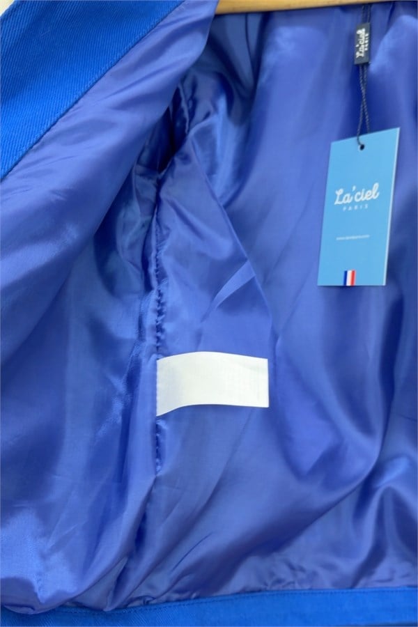 Erkek Çocuk Laciel Astarlı Gabardin Saks Takım