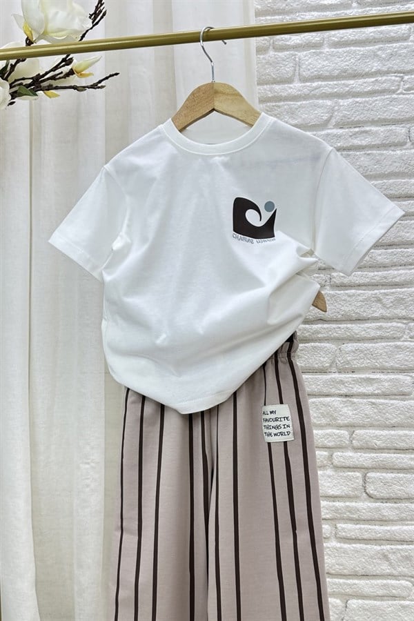 Erkek Çocuk Chasing Tshirtlü İkili Takım