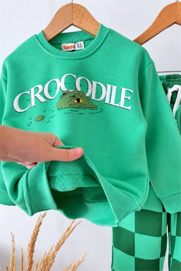 Erkek Çocuk Crocodile 3 İplik Takım