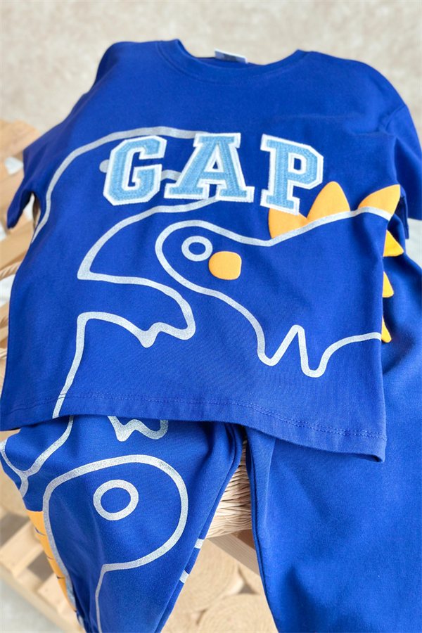 Erkek Çocuk Dinazorlu Gap Yaz Takım 