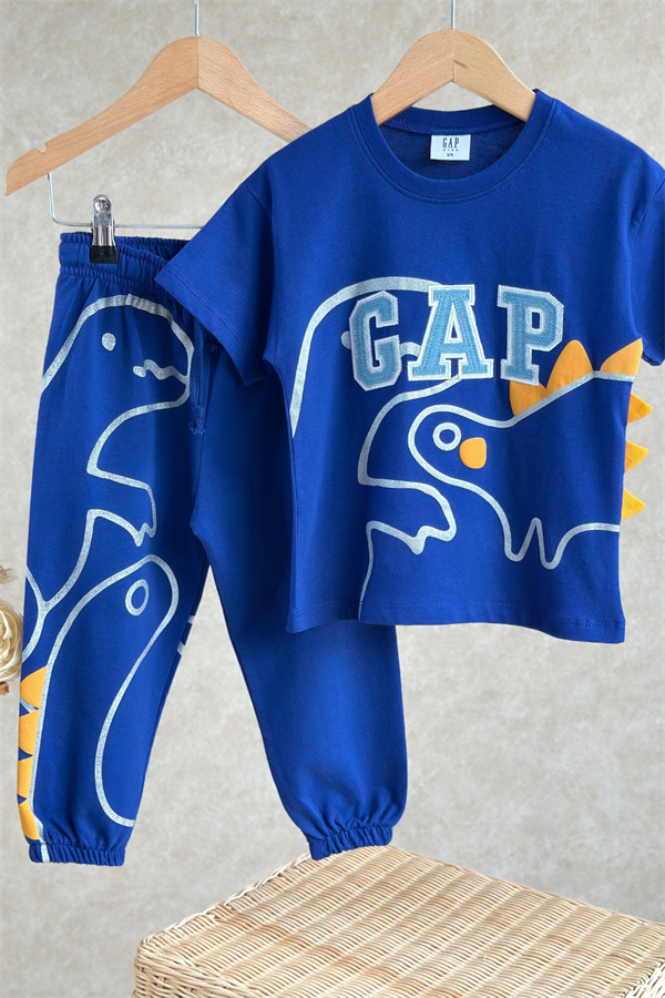 Erkek Çocuk Dinazorlu Gap Yaz Takım 