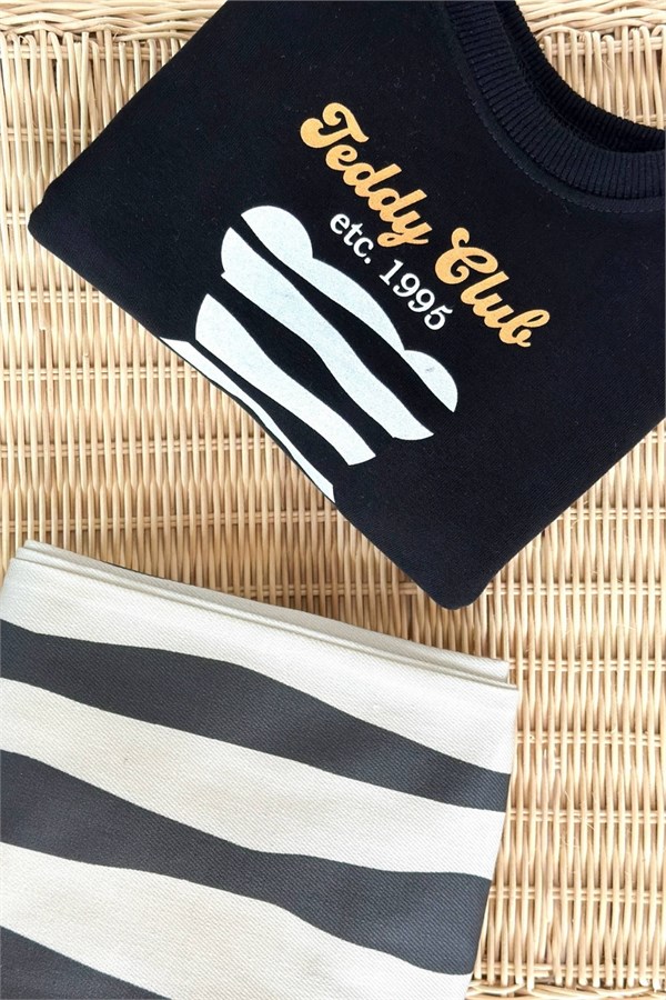 Erkek Çocuk Gabardin Pantolon Teddy Clup Takım