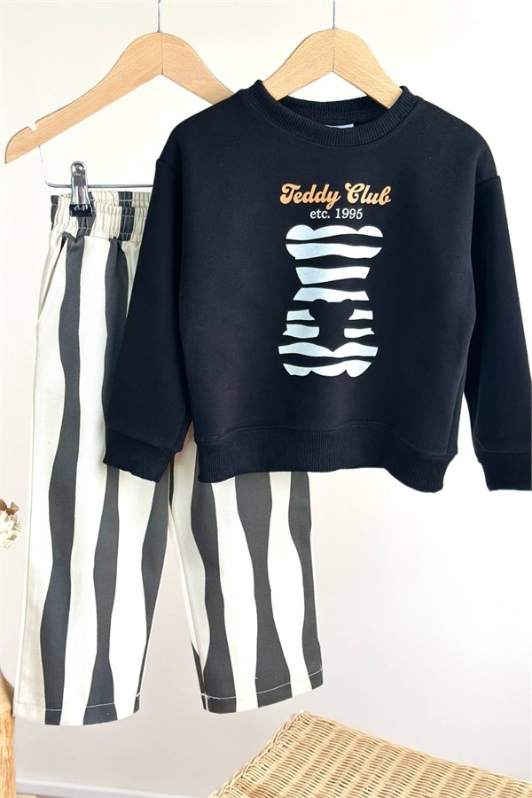 Erkek Çocuk Gabardin Pantolon Teddy Clup Takım