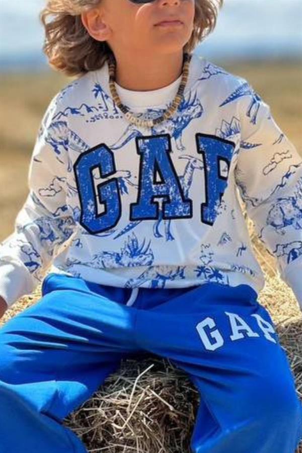 Erkek Çocuk Gap Dinazorlu Sax Takım