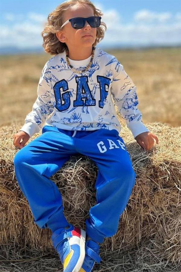 Erkek Çocuk Gap Dinazorlu Sax Takım