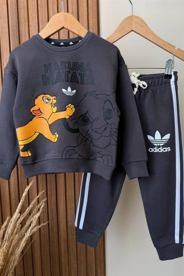 Erkek Çocuk Hakuna Antrasit Adids Takım