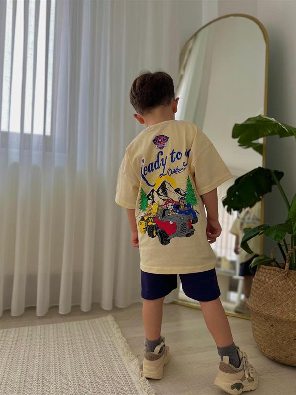 Erkek Çocuk Laci Şortlu Pawpatrol Takım 