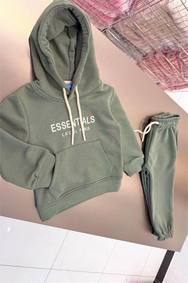 Erkek Çocuk Laciel Essentials Yeşil Takım