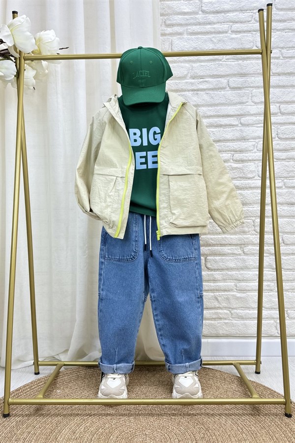 Erkek Çocuk Laciel Tshirt Jean Takım