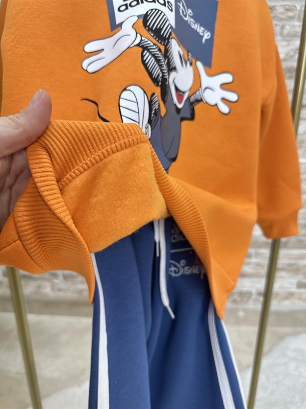 Erkek Çocuk Şardonlu Adids Oranj Mavi Takım