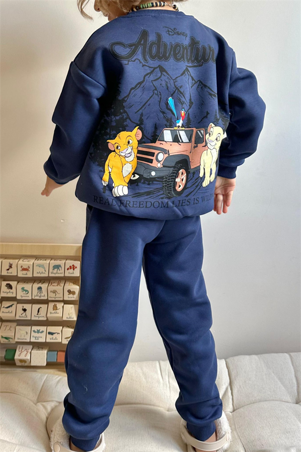 Erkek Çocuk Şardonlu Laci Lion King Takım