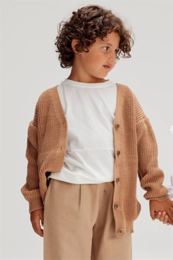 Erkek Çocuk Triko Hırka Pantolon Takım