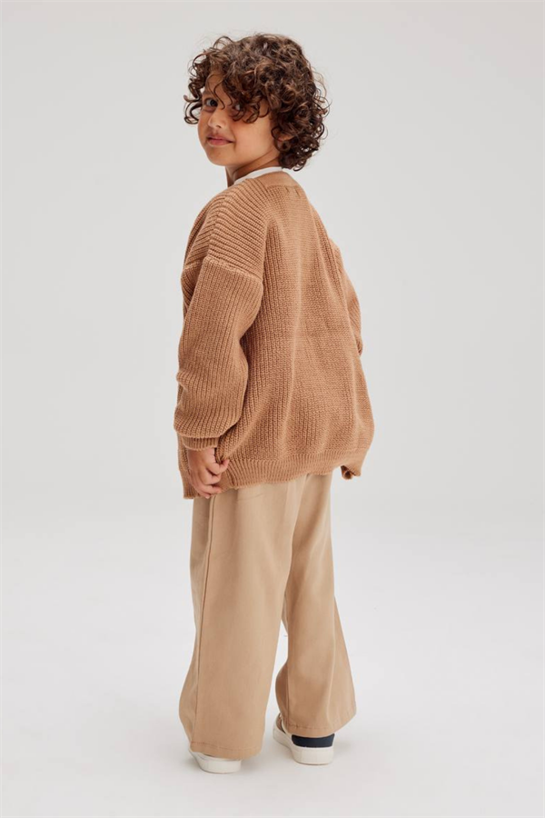 Erkek Çocuk Triko Hırka Pantolon Takım