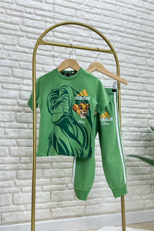Erkek Çocuk Yeşil Adids Lion Takım
