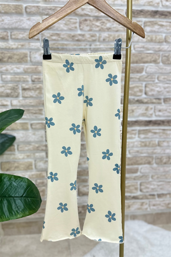 Fırfırlı Pileli İspanyol Tayt Takım