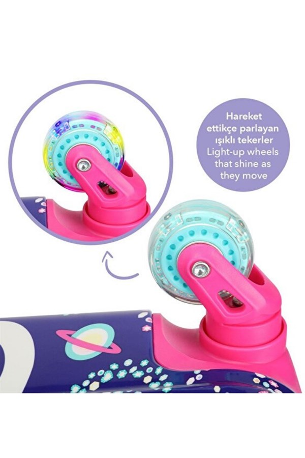 İthal Ayris Unicorn Işıklı Çekcekli Valiz