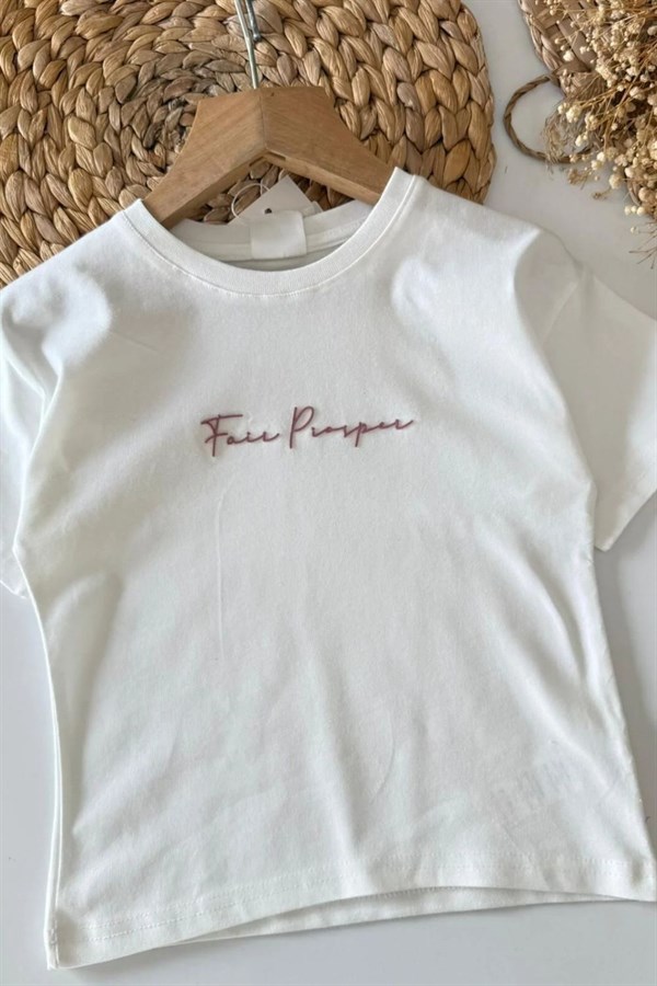 Kız 3lü Tshirt Dahil Leopar Denim Takım