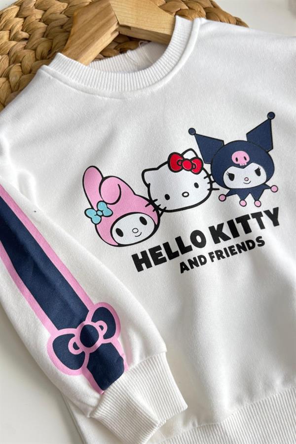Kız Çocuk 3 İplik Hello Kitty Laci Takım