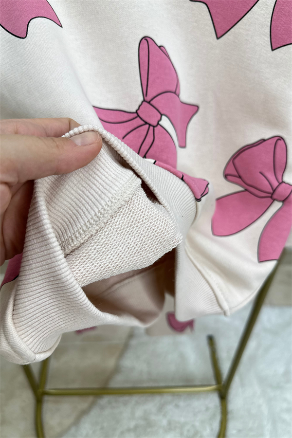 Kız Çocuk 3 İplik Kurdele Detaylı Tayt Takım