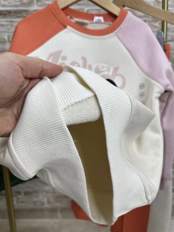 Kız Çocuk 3 İplik Mickey Bl Paça Takım