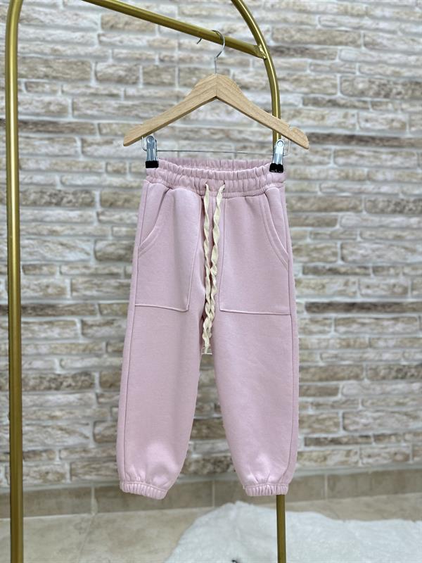 Kız Çocuk 3 İplik Pudra Memories Takım