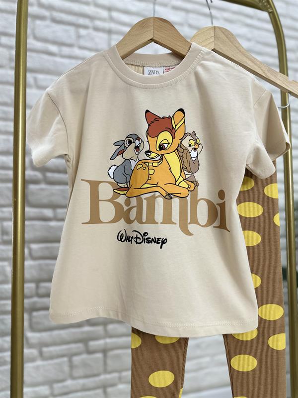 Kız Çocuk Bambili Taytlı Takım 