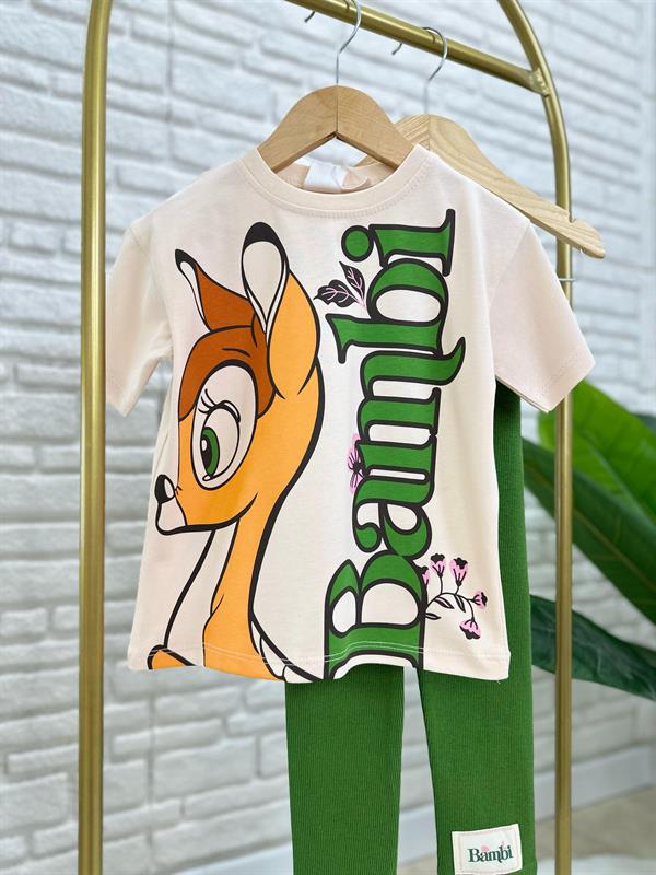 Kız Çocuk Bambili Taytlı Takım