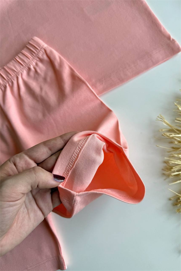 Kız Çocuk Biker Tayt Minnie Mickey Takım