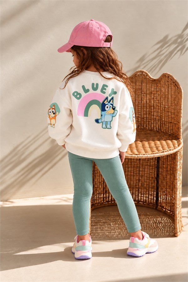 Kız Çocuk Bluey Taytlı Takım