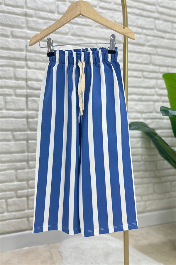 Kız Çocuk Daisy Çizgili İkili Takım