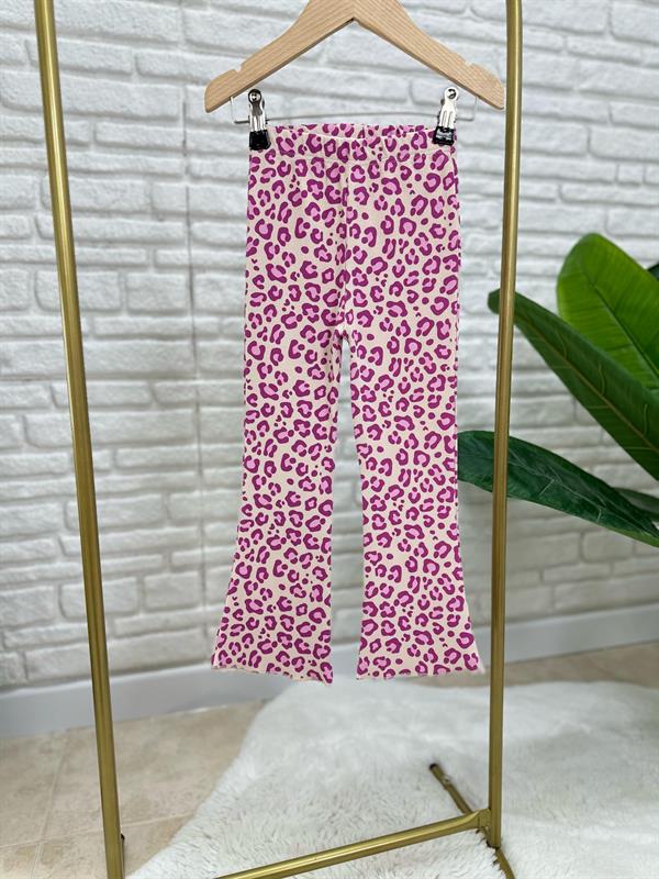 Kız Çocuk Kalpli İspanyol Taytlı Takım