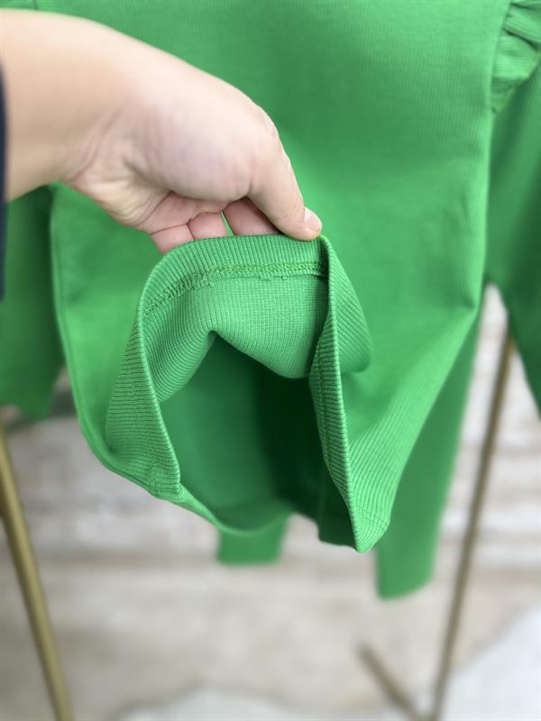 Kız Çocuk Kaşkorse Yeşil Taytlı Takım