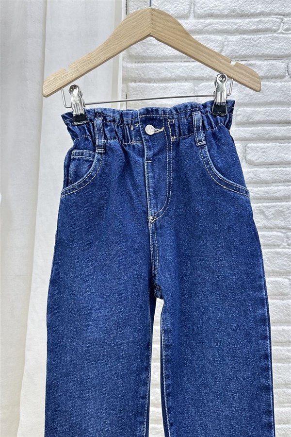 Kız Çocuk Laciel Kalpli Laci Jean Pantolon