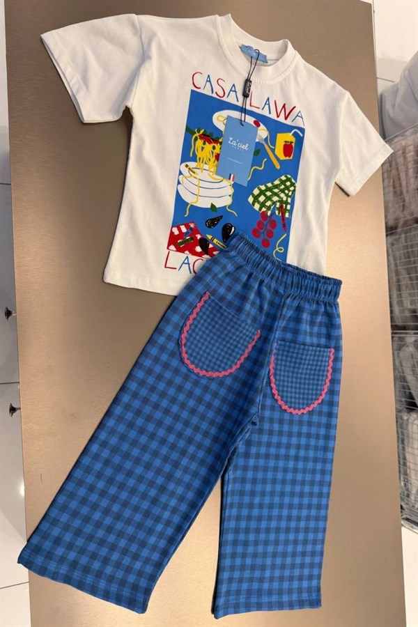 Kız Çocuk Laciel Spagetti İkili Takım