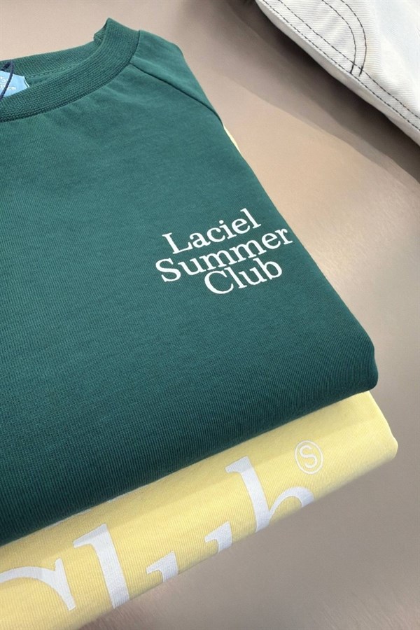 Kız Çocuk Laciel Summer Crop Baloon Jean Yeşil Takım