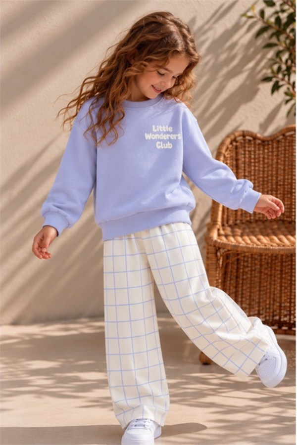 Kız Çocuk Little Lila 3 İplik Takım
