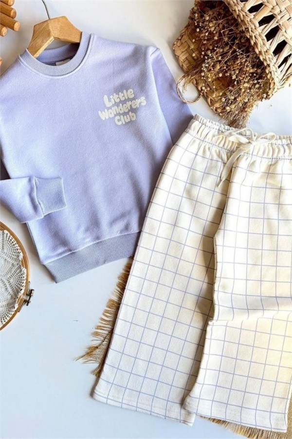 Kız Çocuk Little Lila 3 İplik Takım