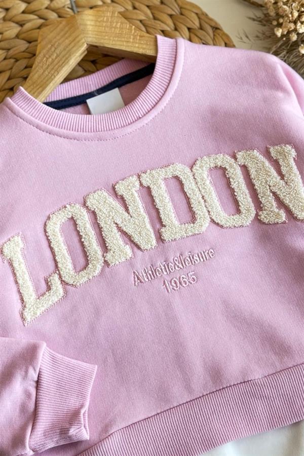 Kız Çocuk London Pembe Takım