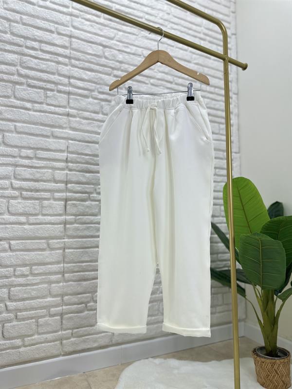 Kız Çocuk Mavi Gömlek Beyaz Pantolon Takım 