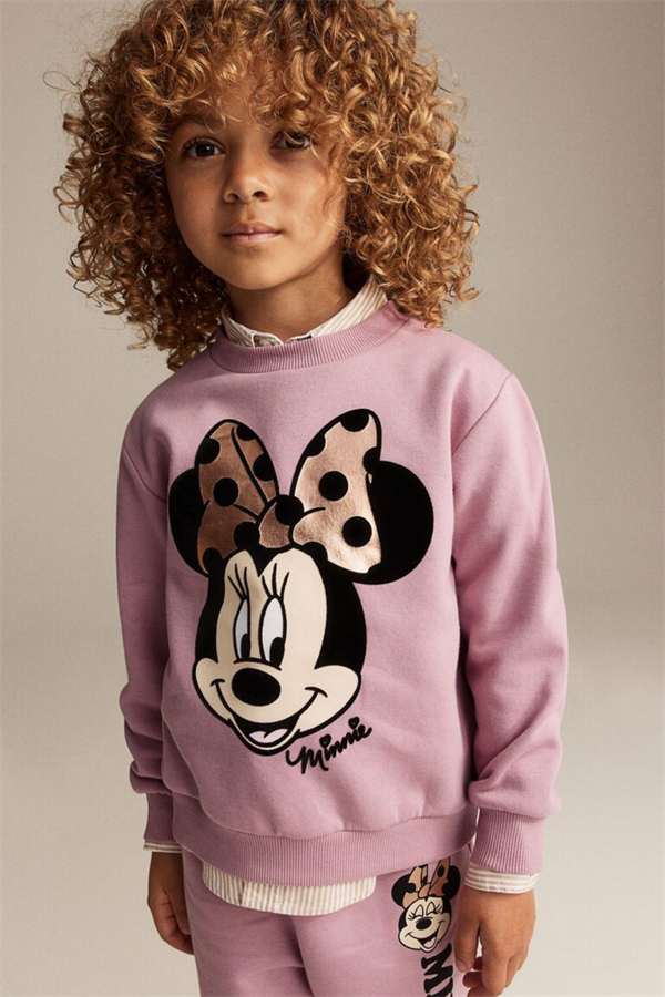 Kız Çocuk Minnie Mouse İkili Takım