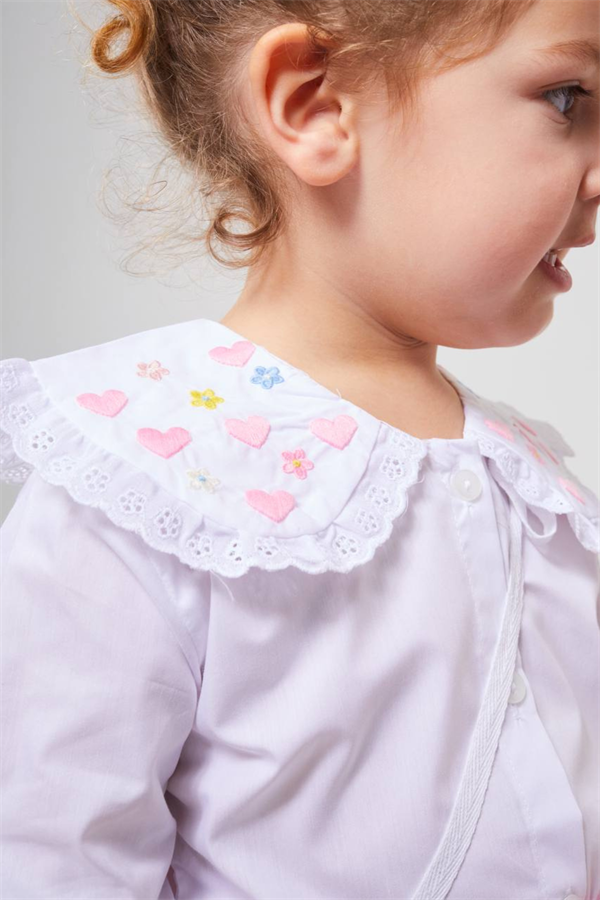 Kız Çocuk Pul Etekli & Çantalı Takım