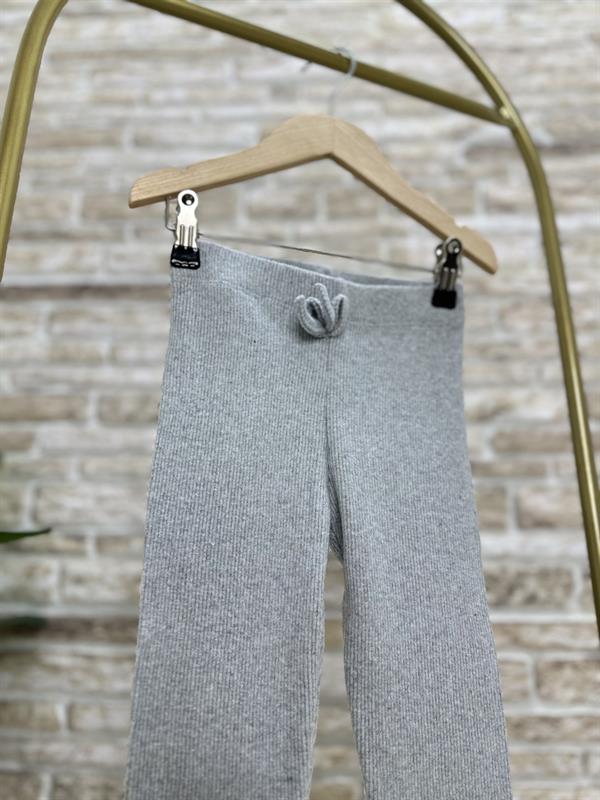 Kız Çocuk Triko Gri Tayt