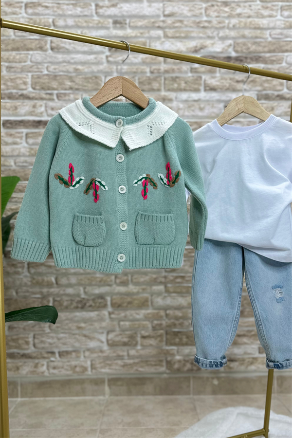 Kız Çocuk Triko Hırka