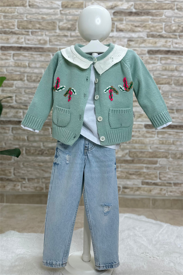 Kız Çocuk Triko Hırka