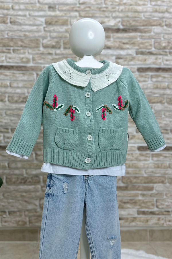 Kız Çocuk Triko Hırka