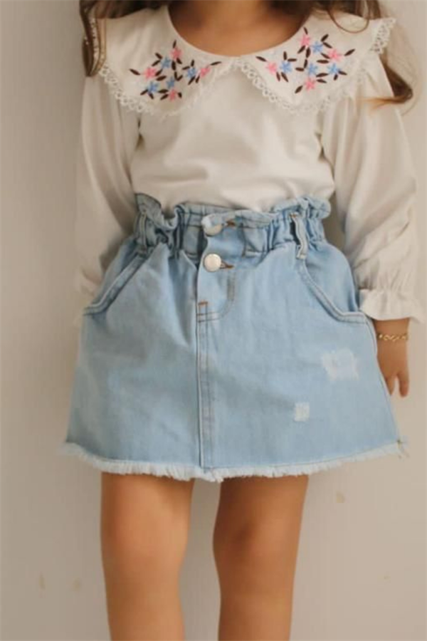 Kot Etekli Bluz Takım