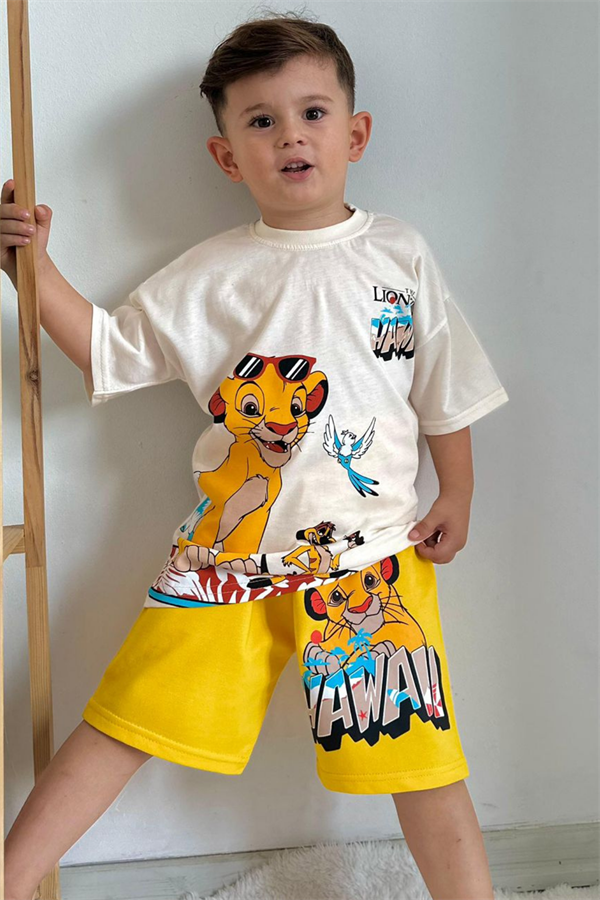 Lion King Havai Şortlu Takım