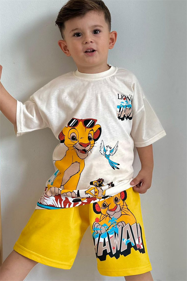 Lion King Havai Şortlu Takım